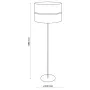Торшер TK Lighting Хілтон 50х159 см (TK5074)