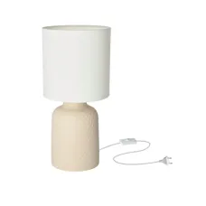 Настільна лампа Candellux Iner 15x32 см Бежевий (41-79879)