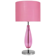 Настільна лампа Candellux Marrone 30x60 см Сріблясто-рожевий (41-01252)