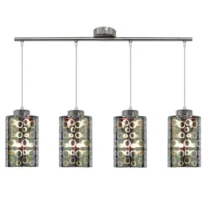 Люстра Candellux Nocturno 81x115 см Хром (34-57723)