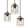 Люстра Candellux Glob 40x100 см Черно-коричневый (33-00408)