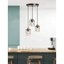 Люстра Candellux Glob 40x100 см Черно-коричневый (33-00408)