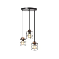 Люстра Candellux Glob 40x100 см Чорно-коричневий (33-00408)