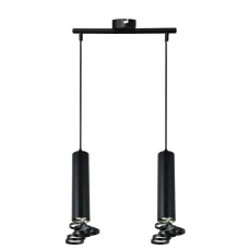 Люстра Candellux Tuba 30x100 см Чорний (32-78650)