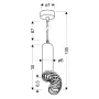 Люстра Candellux Tuba 6x100 см Білий (31-77707)