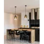 Люстра Candellux Aspra 10x120 см Черный (31-16256)