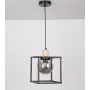 Люстра Candellux Retro 19x100 см Коричнево-чорний (31-00743)