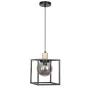Люстра Candellux Retro 19x100 см Коричнево-чорний (31-00743)