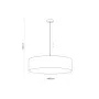 Люстра TK Lighting Rondo 60x120 см Сірий (TK4858)