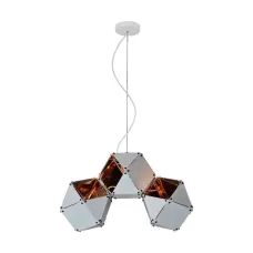 Люстра WunderLicht M 45x155 см Бело-черный (M-3131-33W)
