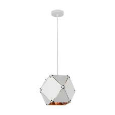 Люстра WunderLicht M 15x136 см Бело-черный (M-3131-31W)