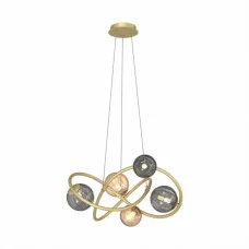 Люстра Zuma Line Arlon 60x60x150 см Золотистий (ZuMD4922-5-EGBDN) Люстра Zuma Line Arlon 60x60x150 см Золотистий (ZuMD4922-5-EGBDN)