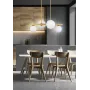 Люстра Candellux Kama 59x83 см Латунь (34-73426)