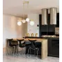 Люстра Candellux Kama 59x83 см Латунь (34-73426)