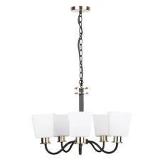 Люстра Candellux Schubert 53x100 см Чорно-золотистий (35-74249)