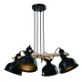 Люстра Candellux Reno 65x70 см Черно-бежевый (34-78155)