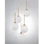 Люстра Nova Luce Cantona 40x180 см Біло-золотистий (Nova9960614)