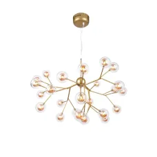 Люстра WunderLicht Mf5206 80x120 см Прозоро-золотистий (MF5206-427)