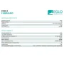 Люстра Eglo Fabriano 86x3.5x150 см Біло-чорний (EG390013)