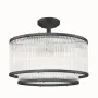 Люстра Zuma Line Sergio 41.5x41.5x32 см Чорний (ZuC0528-05H-P7AC)