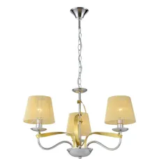 Люстра Candellux Diva 60x100 см Золотисто-сріблястий (33-55057)