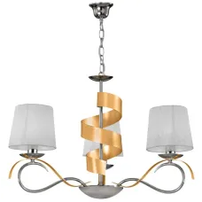 Люстра Candellux Denis 68x100 см Золотисто-сріблястий (33-23421)