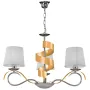 Люстра Candellux Denis 68x100 см Золотисто-сріблястий (33-23421)