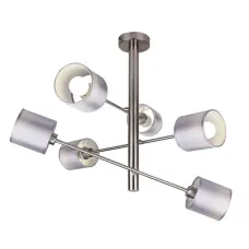 Люстра Candellux Sax 66x66 см Нікель (36-70715)