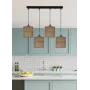 Люстра Candellux Legno 70x100 см Чорний (34-18366)