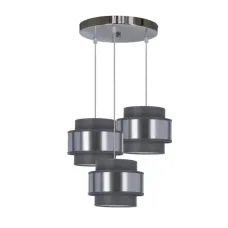Люстра Candellux Hare 45x115 см Серебристый (33-18496)