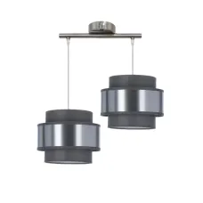 Люстра Candellux Hare 45x115 см Сріблястий (32-18489)