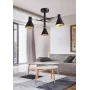 Люстра Candellux Less 48x26 см Черно-золотистый (33-70975)