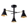 Люстра Candellux Less 48x26 см Черно-золотистый (33-70975)