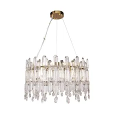 Люстра Zuma Line Crown 50x50x110 см Золотистий (Zu9867-500) Люстра Zuma Line Crown 50x50x110 см Золотистий (Zu9867-500)