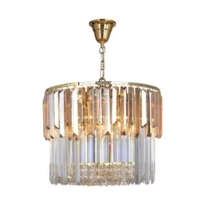 Люстра Zuma Line Camille 40x40x95 см Золотистий (Zu19101/8) Люстра Zuma Line Camille 40x40x95 см Золотистий (Zu19101/8)