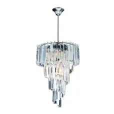 Кришталева люстра WunderLicht K4217 42x114 см Прозорий (K4217-46)