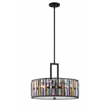Кришталева люстра Hinkley Lighting Gemma 54x62.2 см Чорний (HK-GEMMA-PC-VBZ)
