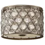 Кришталева люстра Feiss Lucia 31.1x21 см Сріблястий (FE-LUCIA-F)