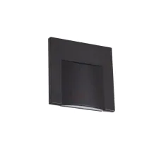 Світильник сходовий Kanlux Erinus 7.5x1.6x7.5 см Чорний (Kan33332)