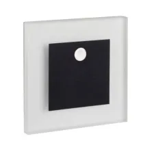 Світильник сходовий Kanlux Apus 7.5x7.5x2.3 см Чорний (Kan29856)