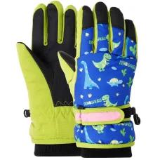 Рукавички лижні дитячі LUCKYLOONG C-1699 L-XL Синьо-салатовий (6864f0603c489e1d7b7a1a0a)