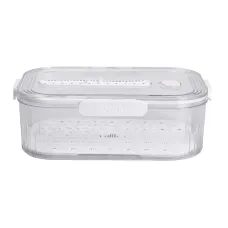 Контейнер для зберігання продуктів YIWU 32.5х22.5х11 см Білий (HP-27-2) Контейнер для зберігання продуктів YIWU 32.5х22.5х11 см Білий (HP-27-2)