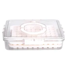 Контейнер для льоду YIWU 30.5х24х7 см Бежевий (HP-27-8) Контейнер для льоду YIWU 30.5х24х7 см Бежевий (HP-27-8)