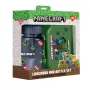 Набор контейнер и бутылка YES Minecraft Разноцветный 2 предмета (450144)