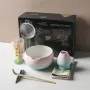 Набір для приготування чаю матча Mavanto 5654 7 предметів Blue Pink (13479-87214)