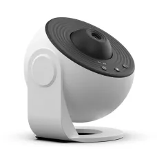 Проектор-нічник зоряного неба Galaxy Light Projector 14.5х14,5х11,5 см Чорно-білий
