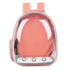 Рюкзак для переноски питомцев RIAS Pet Cat 42x32x28 см Peach Персиковый (3_06893)