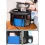 Сумка для переноски домашних питомцев CosmoPet CP-45 45х28х28 см Черно-синий (3_06894)