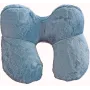 Подушка Livarno Home дорожня 34х14 см Синій (IAN468353 blue)
