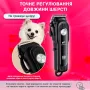 Машинка для стрижки собак і котів No Brand 4 насадки Чорний (PHT-1400)